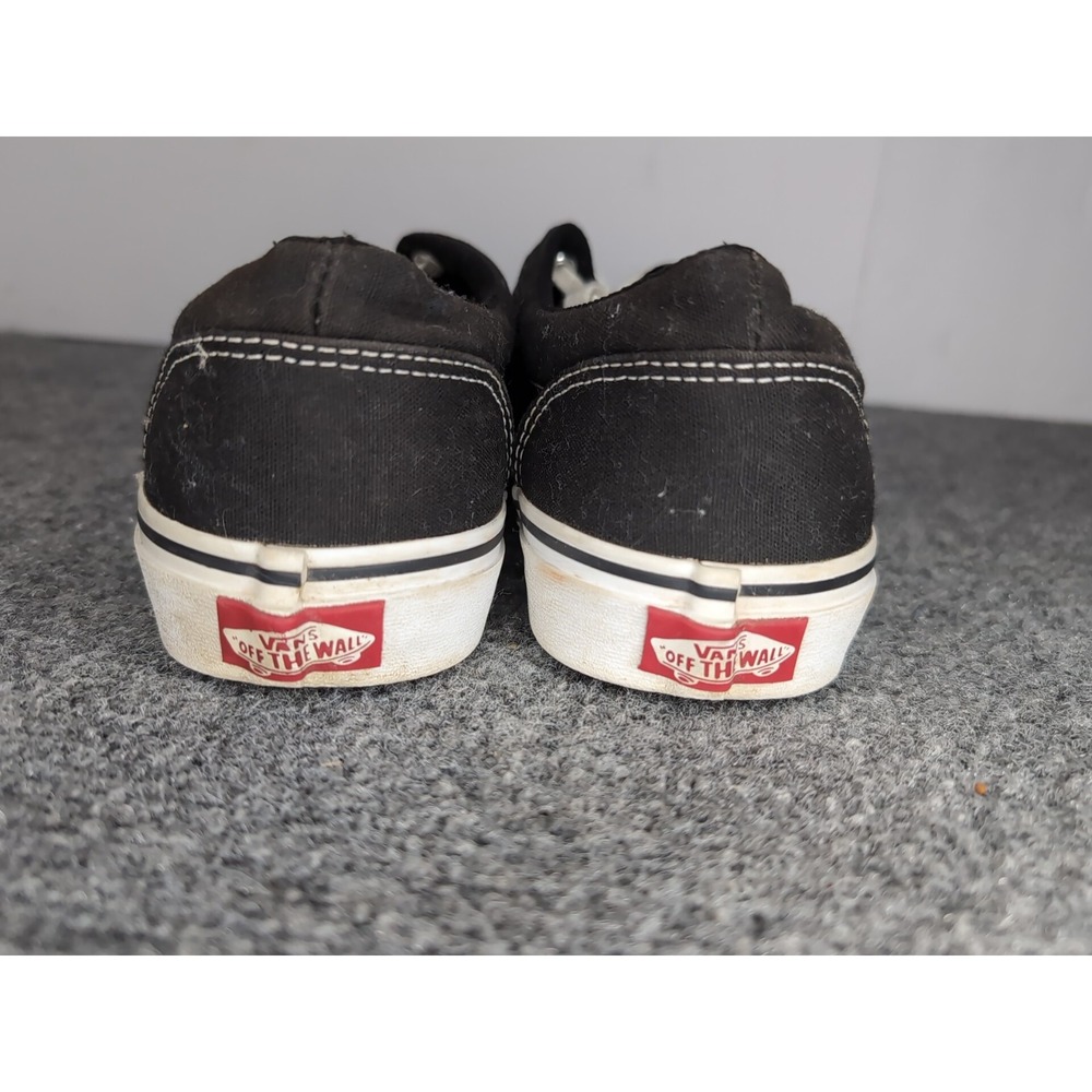 VANS Authentic Black White Canvas Shoes Sneakers Women's Size 9 - Picture 6 of 9